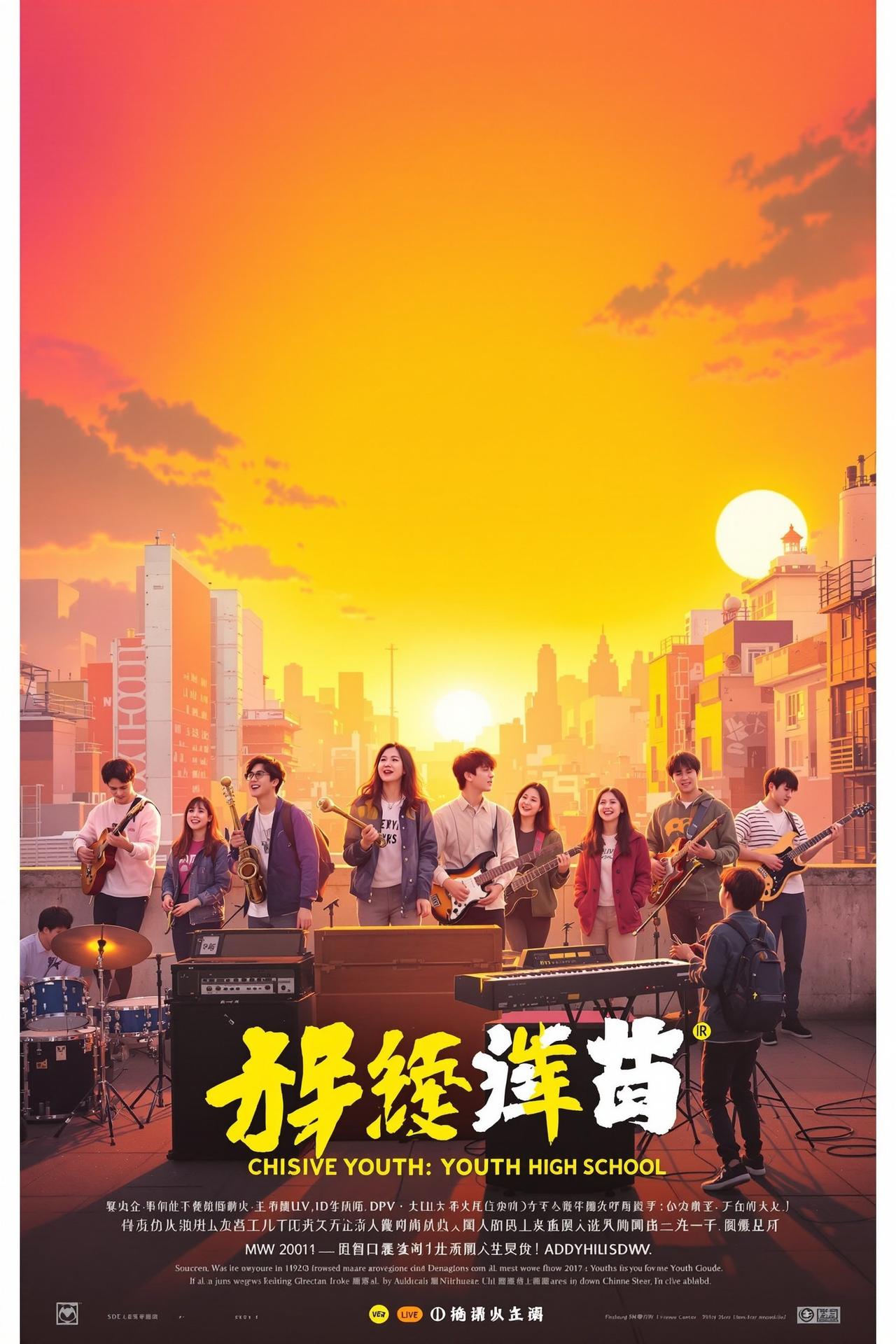 南瓜影视作品《青春如歌》电影海报